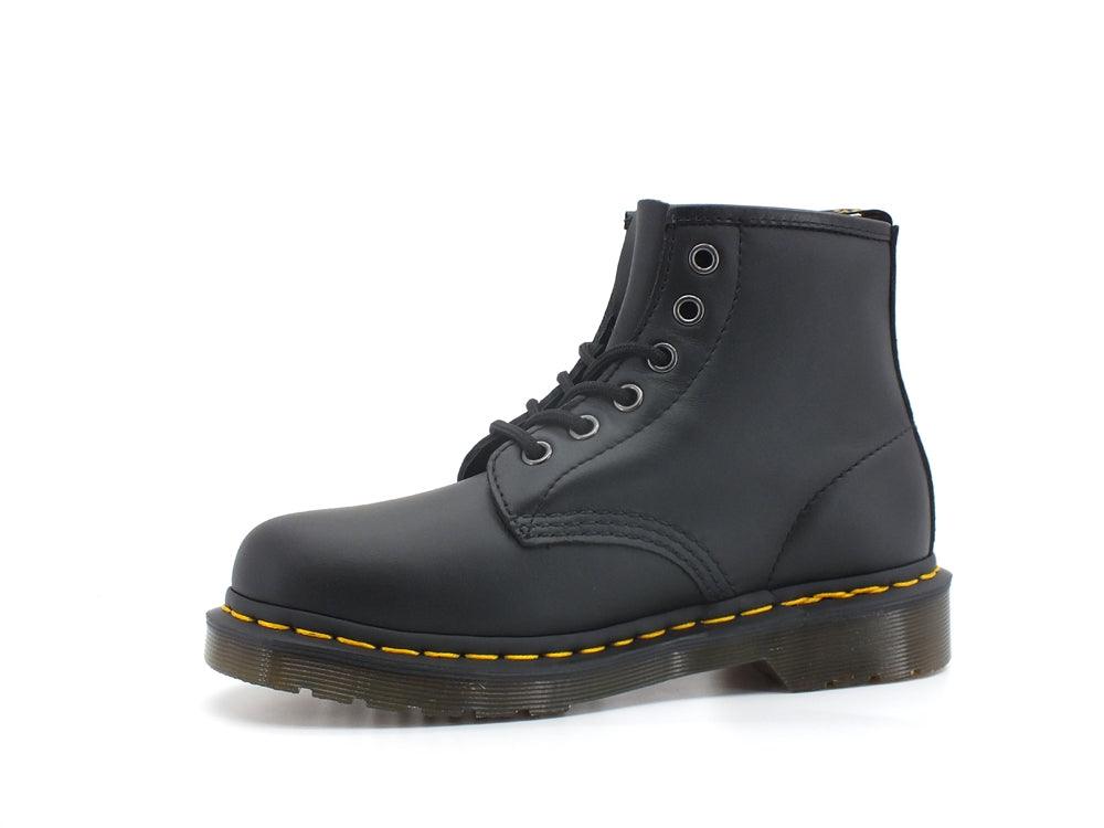 DR. MARTENS Anfibio Lacci Nappa 6 Fori Black 101-26409001 - Sandrini Calzature e Abbigliamento