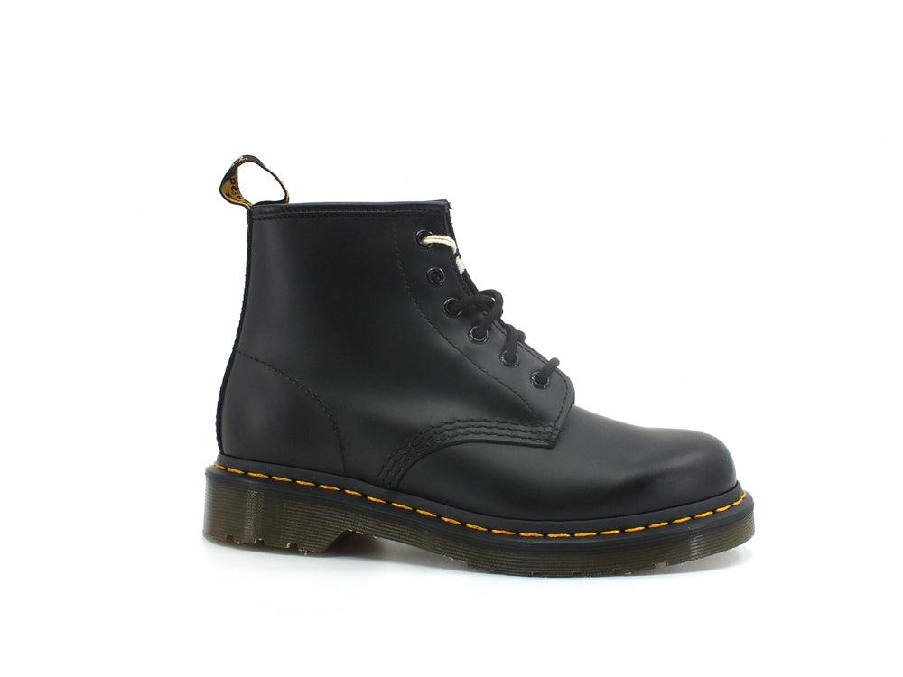 DR MARTENS Anfibio Lacci Smooth 6 Fori Black 101YS-26230001 - Sandrini Calzature e Abbigliamento
