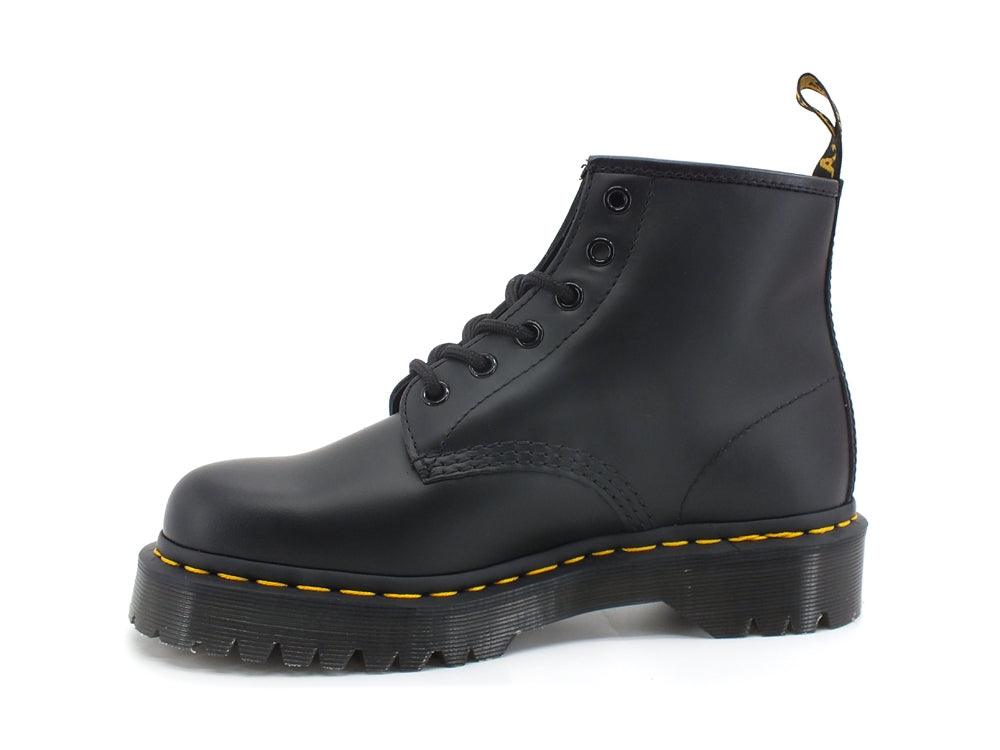 DR. MARTENS Bex Anfibio 6 Fori Smooth Black 101-26203001 - Sandrini Calzature e Abbigliamento