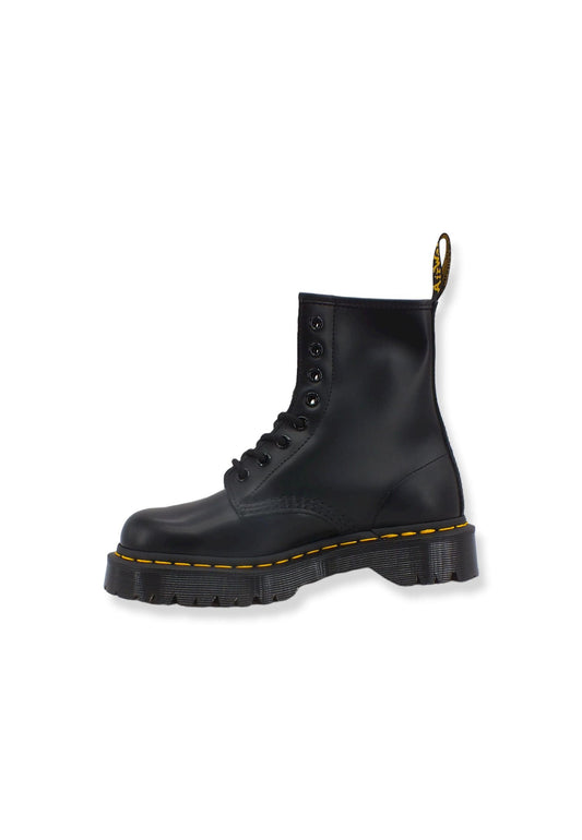 DR. MARTENS Bex Smooth Stivaletto Anfibio Donna 8 Fori Black 1460BEX-25345001 - Sandrini Calzature e Abbigliamento