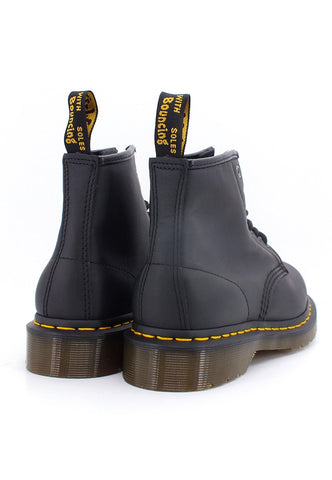 DR. MARTENS Buttero Stivaletto Anfibio 6 Fori Donna Black 101-26409001 - Sandrini Calzature e Abbigliamento