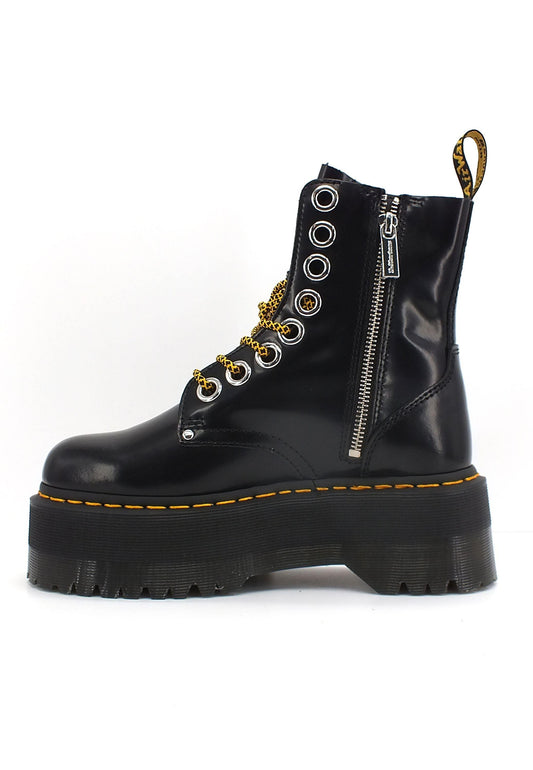 DR. MARTENS Buttero Stivaletto Anfibio Donna Black JADONMAX-25566001 - Sandrini Calzature e Abbigliamento