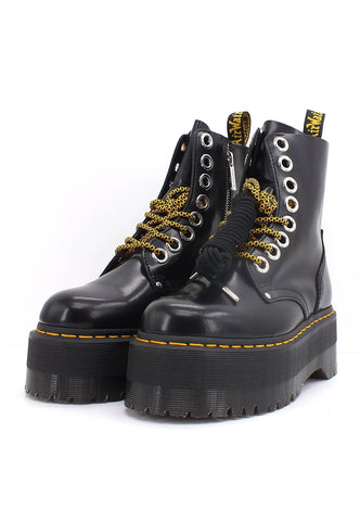 DR. MARTENS Buttero Stivaletto Anfibio Donna Black JADONMAX-25566001 - Sandrini Calzature e Abbigliamento