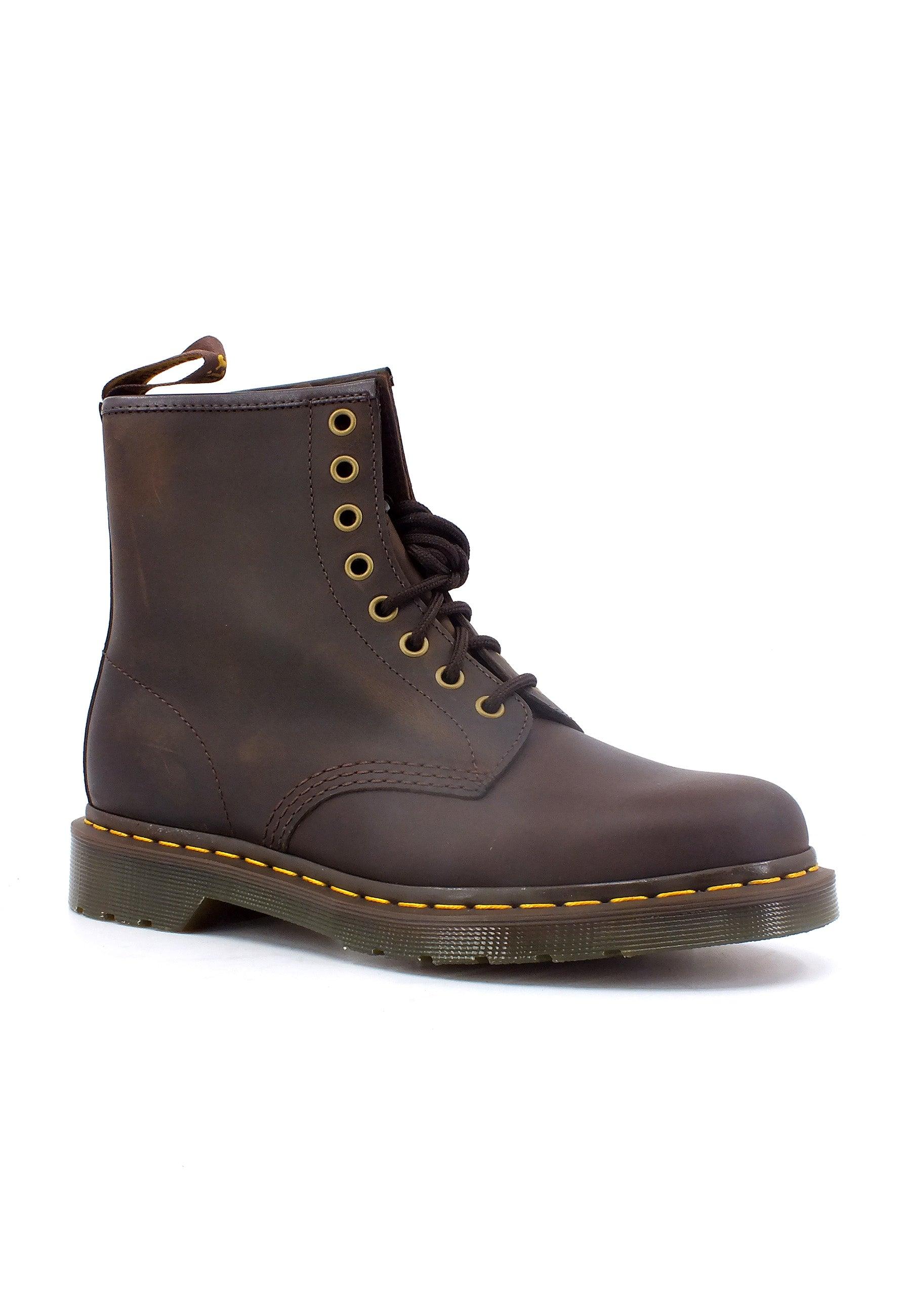 DR. MARTENS Crazy Horse Stivaletto Anfibio Uomo Dark Brown 1460-11822203 - Sandrini Calzature e Abbigliamento