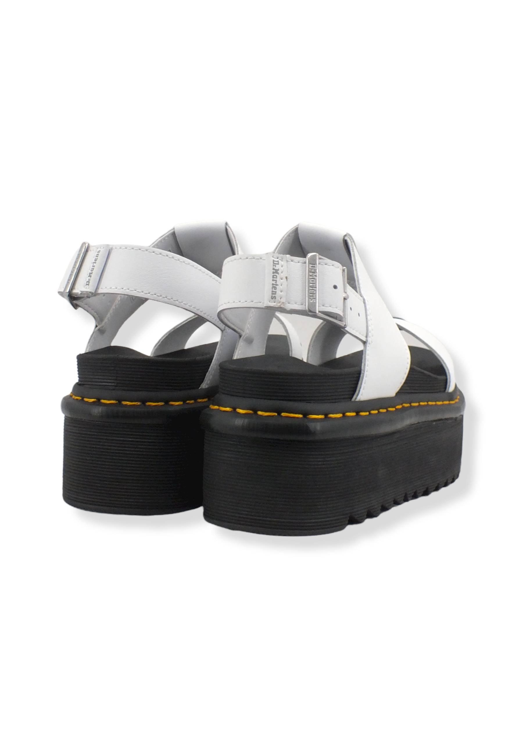 DR. MARTENS Francis Sandalo Platform Donna White FRANCIS-26525100 - Sandrini Calzature e Abbigliamento