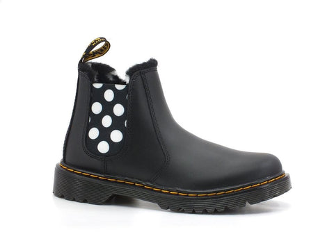 DR. MARTENS Lenoire J Romario Polacco Elastici Pois Black 2976J-27035001 - Sandrini Calzature e Abbigliamento