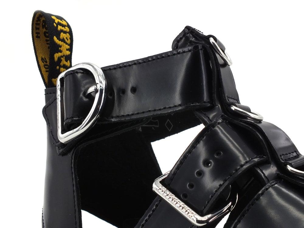 DR. MARTENS Mackaye HDW Buttero Sandalo Pelle Black 26566001MACKAYE - Sandrini Calzature e Abbigliamento