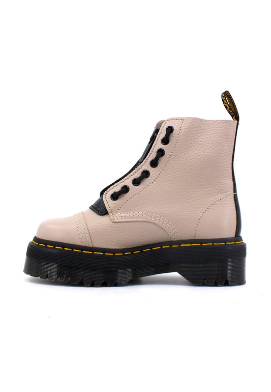 DR. MARTENS Milled Nappa Stivaletto Anfibio Donna Vintage Taupe SINCLAR-30584348 - Sandrini Calzature e Abbigliamento