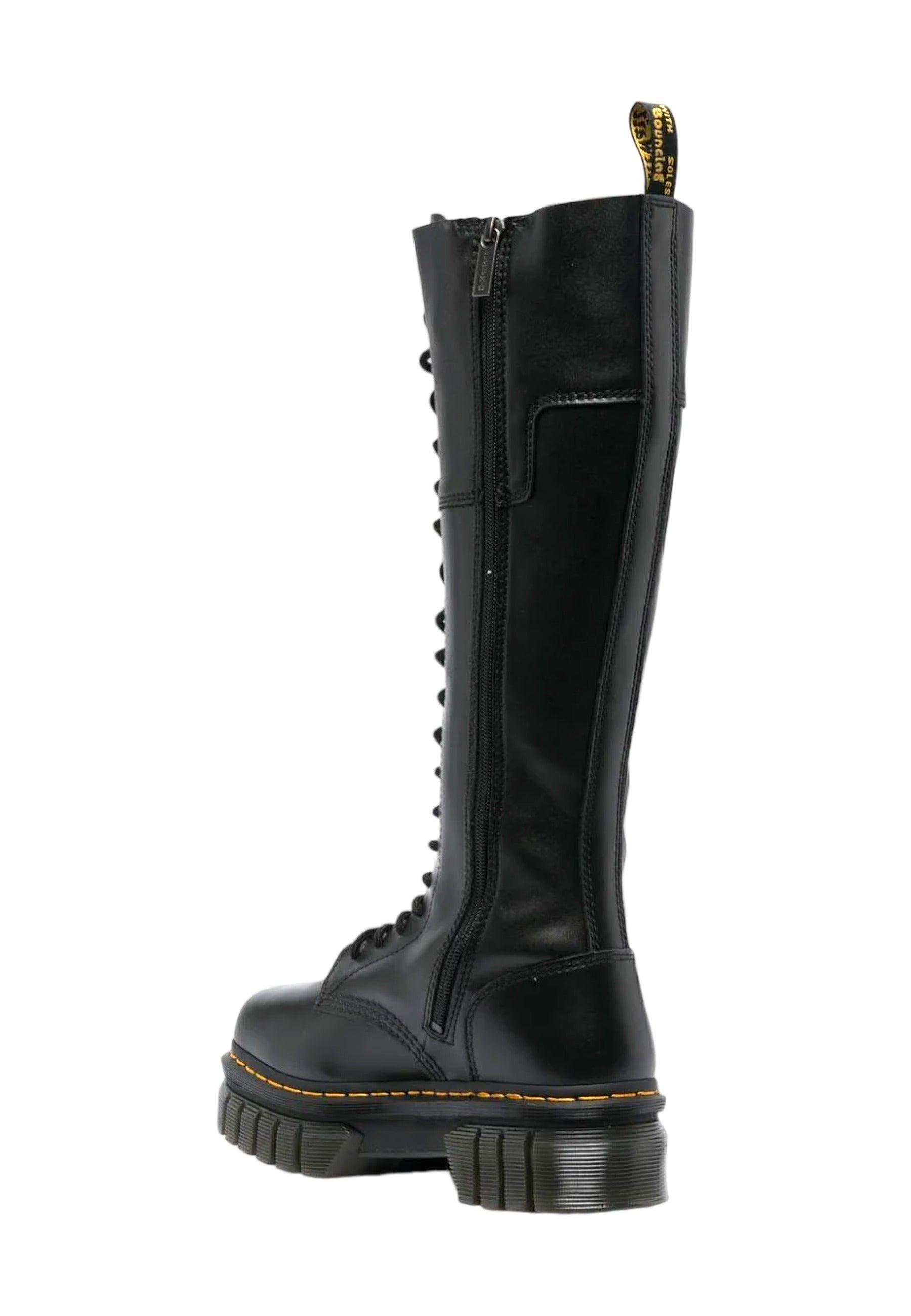 DR. MARTENS Nappa Lux Stivale Donna Black AUDRICK-20I-27953001 - Sandrini Calzature e Abbigliamento