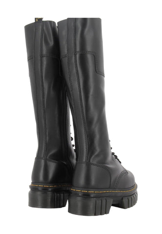 DR. MARTENS Nappa Lux Stivale Donna Black AUDRICK-20I-27953001 - Sandrini Calzature e Abbigliamento