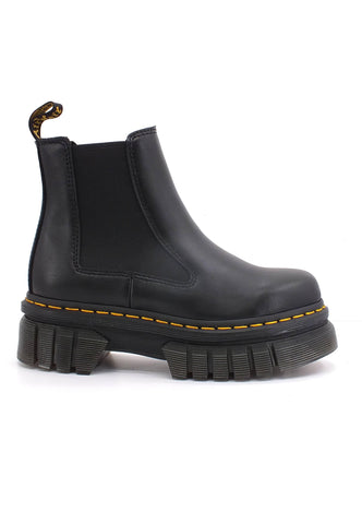 DR. MARTENS Nappa Lux Stivaletto Polacco Donna Black AUDRICKCHELSEA-27148001 - Sandrini Calzature e Abbigliamento