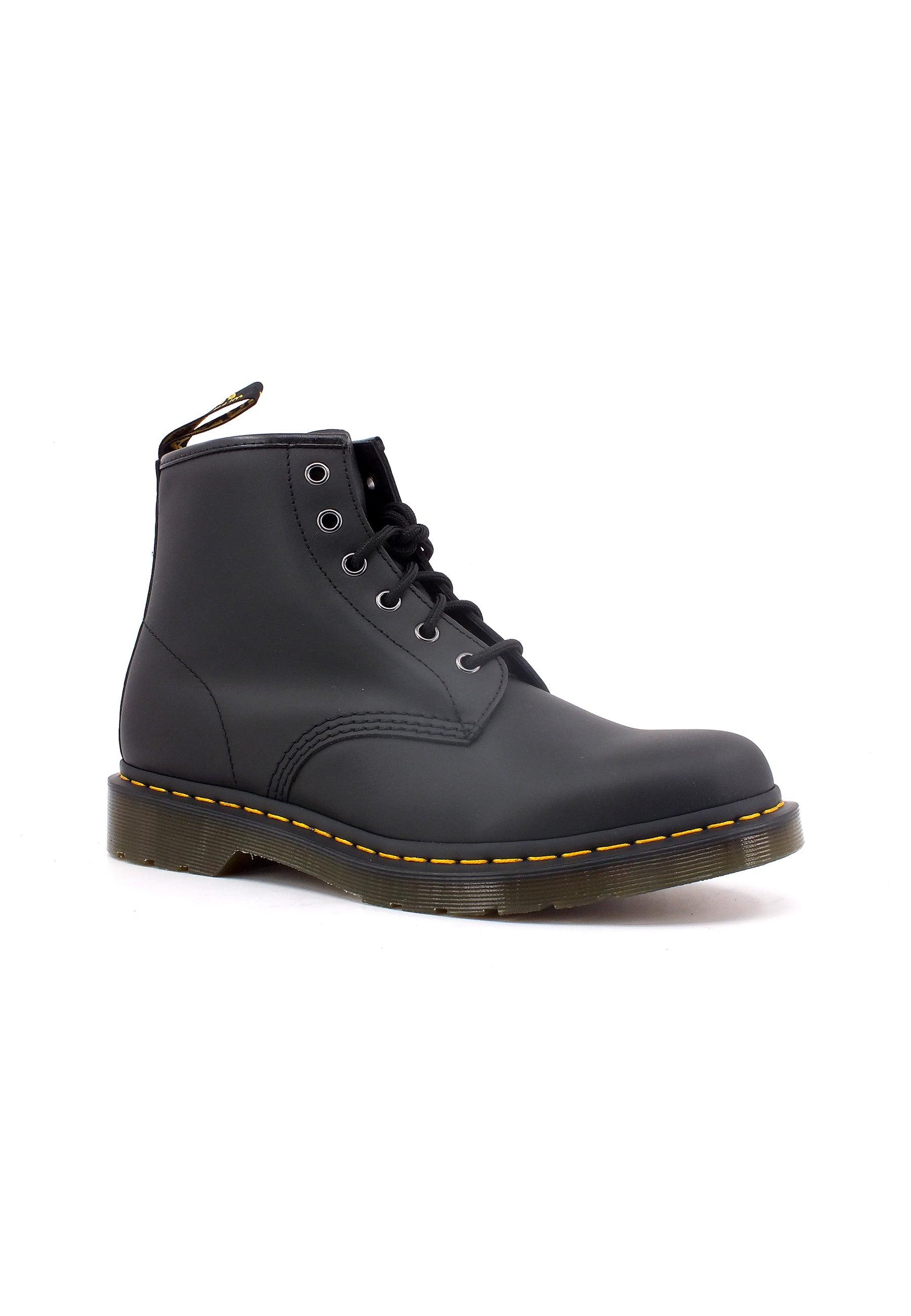 DR. MARTENS Nappa Stivaletto Anfibio Donna Black 101-26409001D - Sandrini Calzature e Abbigliamento