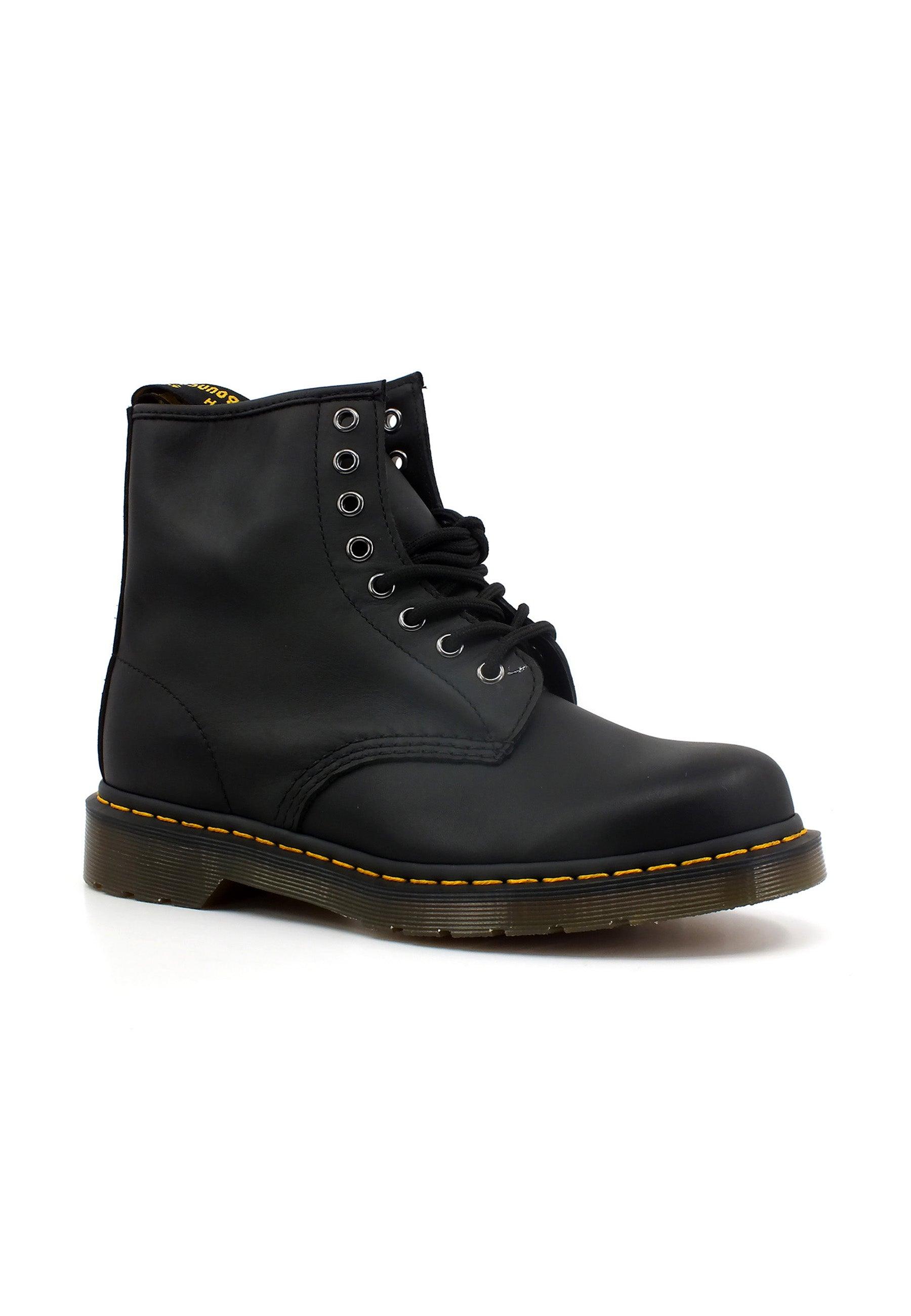 DR. MARTENS Nappa Stivaletto Anfibio Donna Black 1460-11822002D - Sandrini Calzature e Abbigliamento