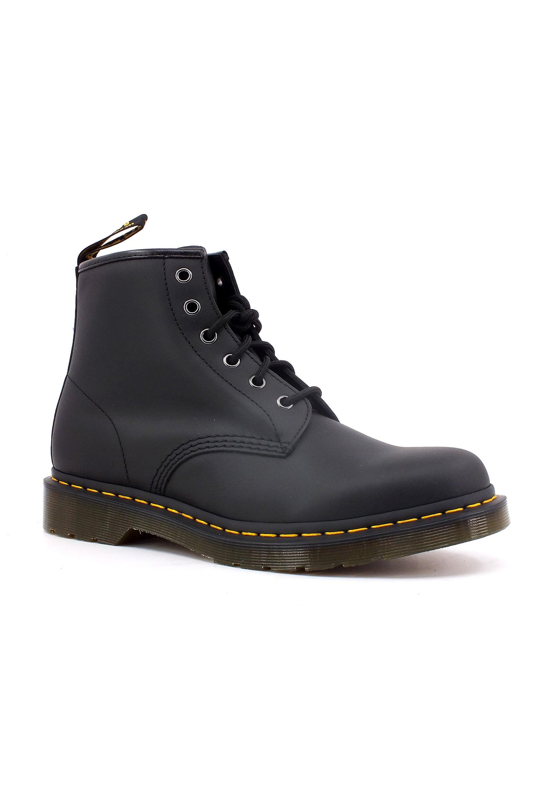 DR. MARTENS Nappa Stivaletto Anfibio Uomo Black 101-26409001U - Sandrini Calzature e Abbigliamento