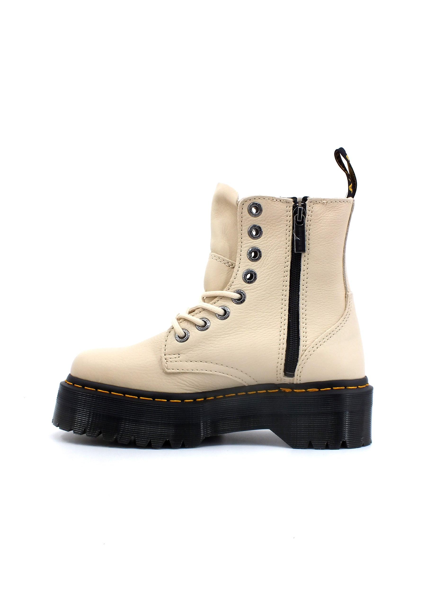 DR. MARTENS Pisa Stivaletto Anfibio Donna Beige JADONIII-26378292 - Sandrini Calzature e Abbigliamento