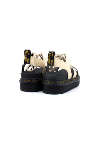 DR. MARTENS Sandalo Milled Nappa Donna Beige NARTILLA-30764292 - Sandrini Calzature e Abbigliamento