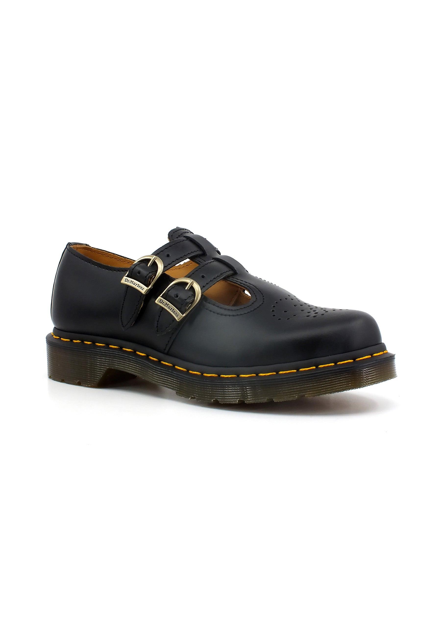 DR. MARTENS Smooth Ballerina Donna Black 8065-MARYJANE-12916001 - Sandrini Calzature e Abbigliamento