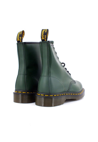 DR. MARTENS Smooth Stivaletto Anfibio Donna Green 1460-11822207 - Sandrini Calzature e Abbigliamento