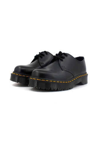 DR. MARTENS Smooth Stringata Derby Donna Black 1461-BEX-21084001 - Sandrini Calzature e Abbigliamento