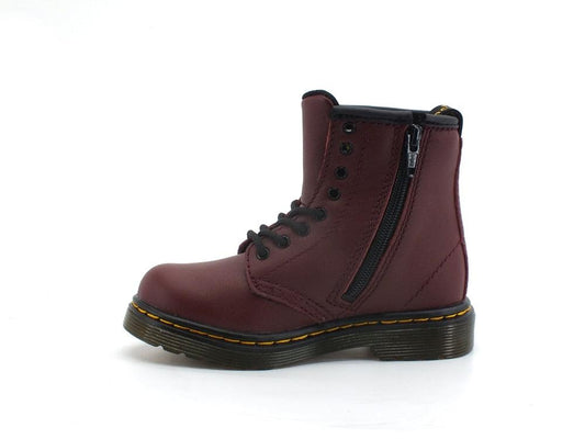 DR. MARTENS Softy T Anfibio Lacci Kids Cherry Red - Sandrini Calzature e Abbigliamento