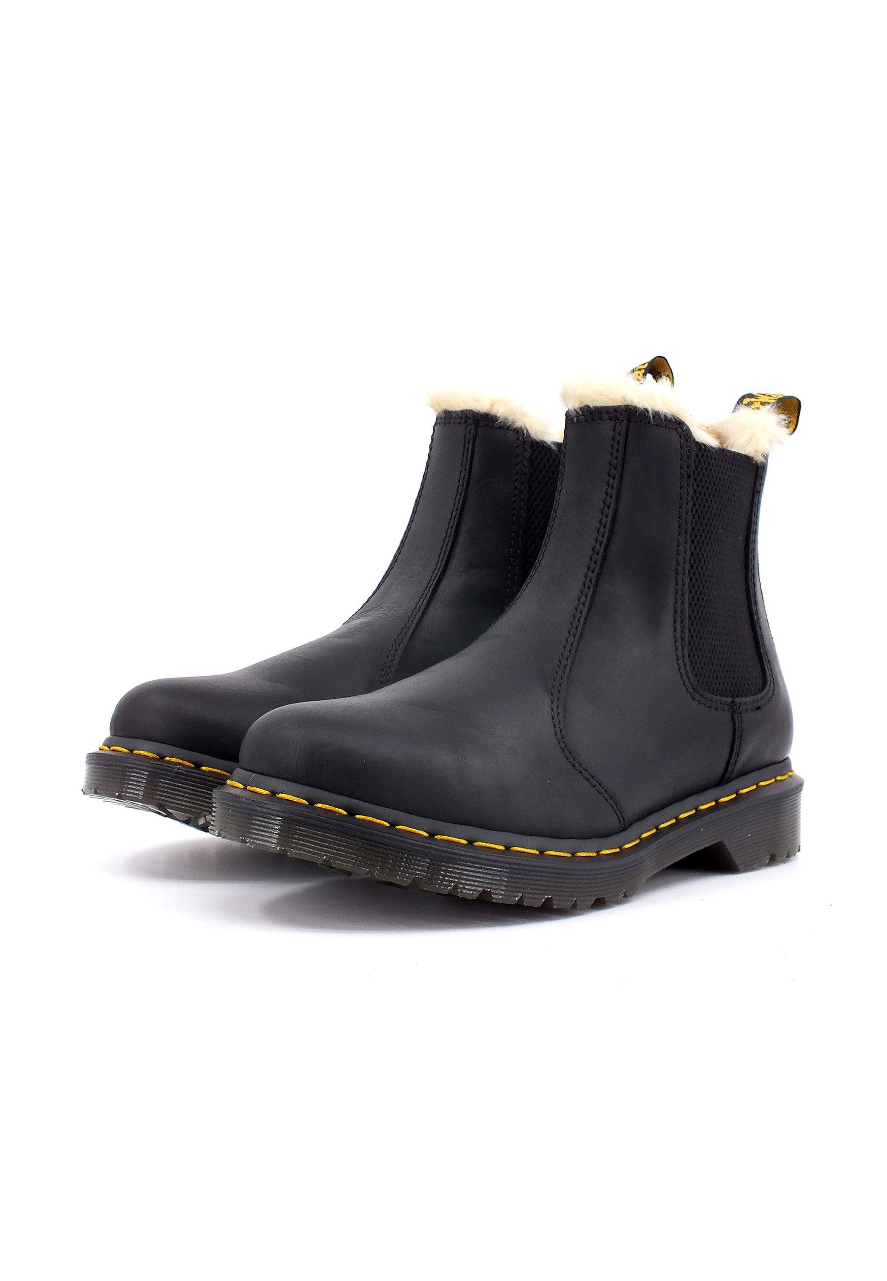 DR. MARTENS Stivaletto Polacco Pelo Donna Black 2976-LENOIRE-21045001 - Sandrini Calzature e Abbigliamento