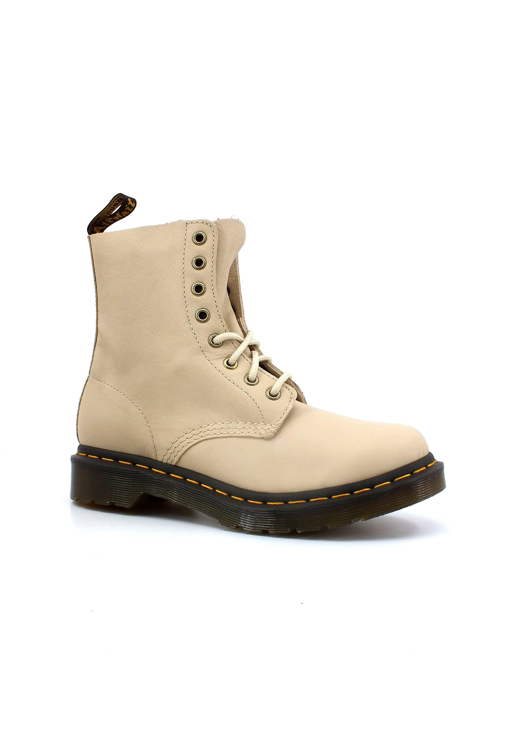 DR. MARTENS Virginia Stivaletto Anfibio Donna Beige 1460-PASCAL-26802292 - Sandrini Calzature e Abbigliamento