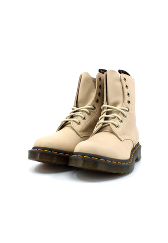 DR. MARTENS Virginia Stivaletto Anfibio Donna Beige 1460-PASCAL-26802292 - Sandrini Calzature e Abbigliamento