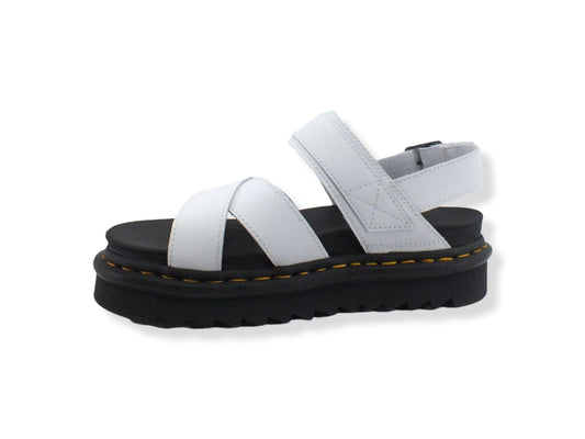 DR. MARTENS Voss II Hydro Leather Sandalo Donna White VOSSII-26799100 - Sandrini Calzature e Abbigliamento