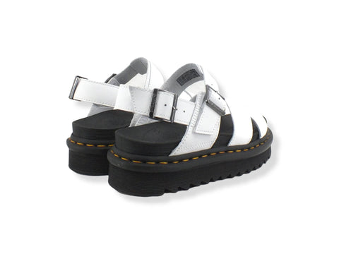 DR. MARTENS Voss II Hydro Leather Sandalo Donna White VOSSII-26799100 - Sandrini Calzature e Abbigliamento