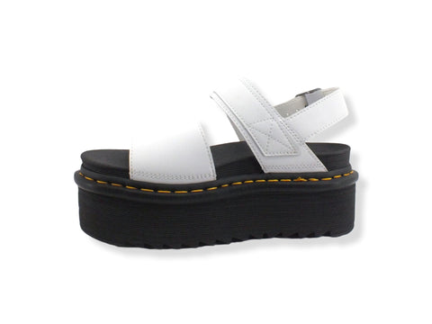 DR. MARTENS Voss Quad Sandalo Platform Donna White VOSSQUAD-26725100 - Sandrini Calzature e Abbigliamento