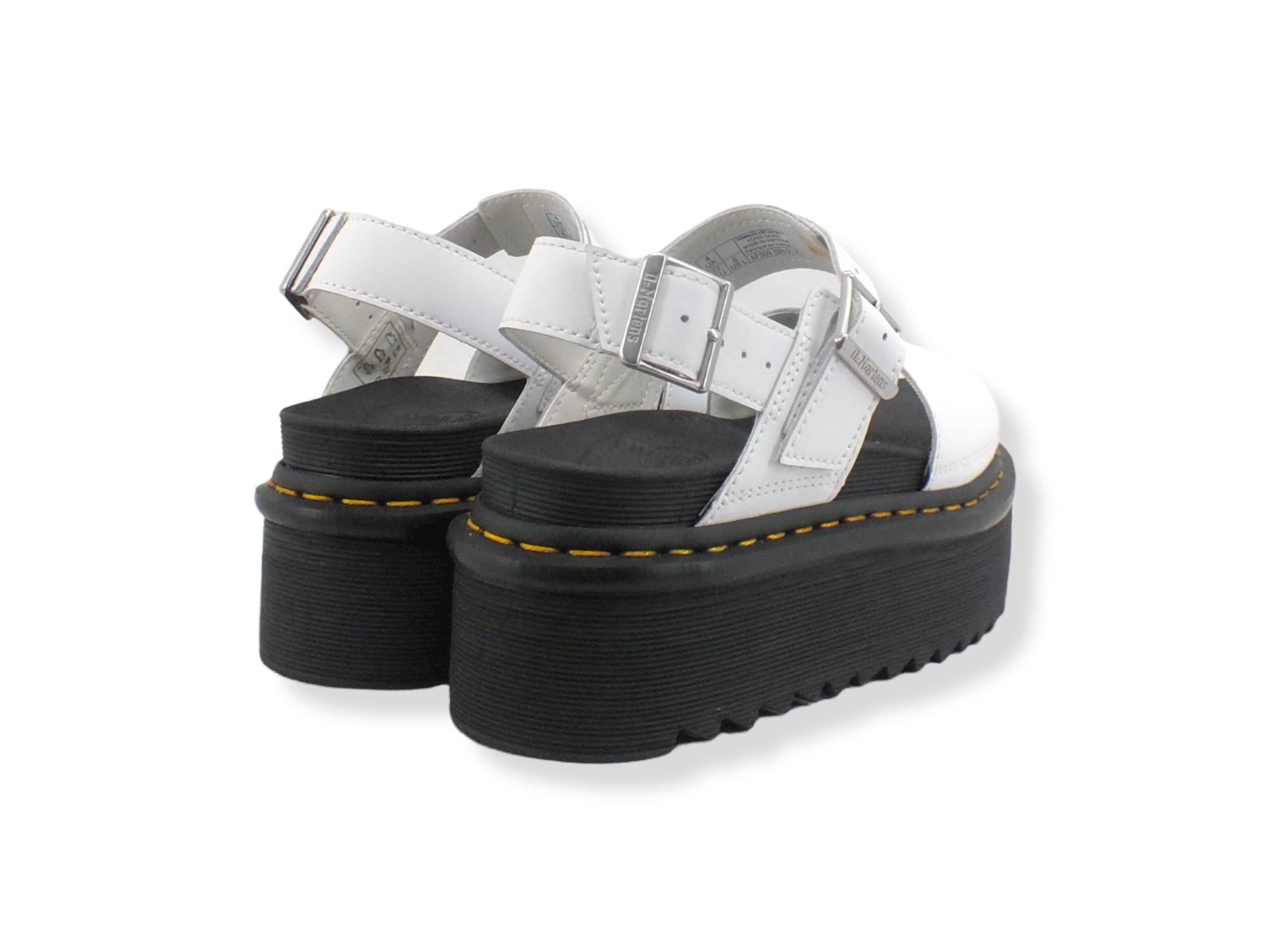 DR. MARTENS Voss Quad Sandalo Platform Donna White VOSSQUAD-26725100 - Sandrini Calzature e Abbigliamento