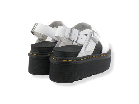 DR. MARTENS Voss Quad Sandalo Platform Donna White VOSSQUAD-26725100 - Sandrini Calzature e Abbigliamento