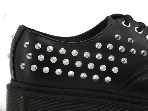 DR. MARTENS Wanama Scarpa Derby Borchie Black 1461-STUD-27041001 - Sandrini Calzature e Abbigliamento