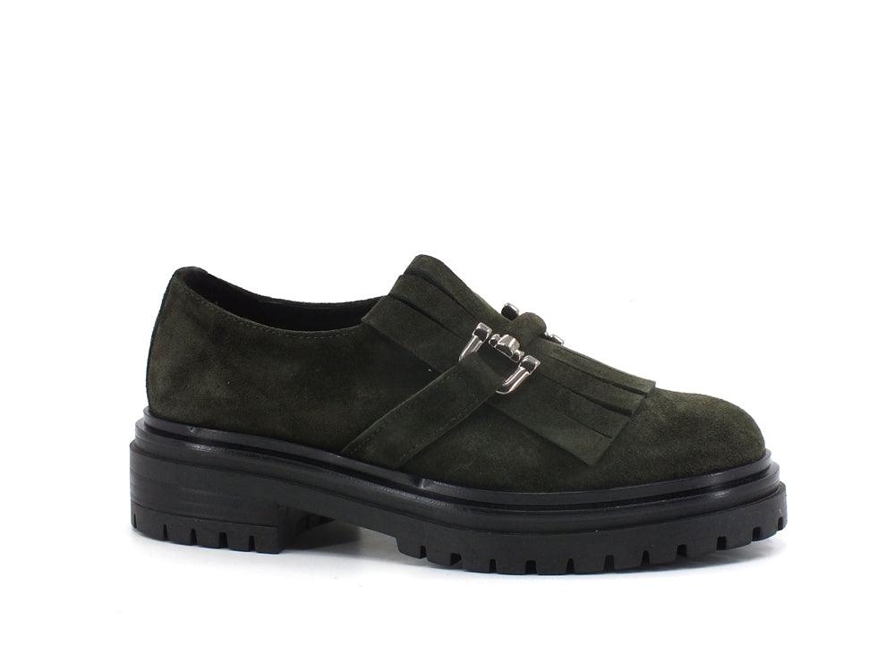 E'MIA Mocassino Frange Military PETRA - Sandrini Calzature e Abbigliamento