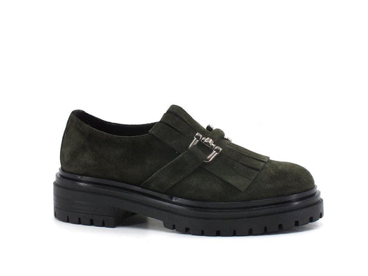 E'MIA Mocassino Frange Military PETRA - Sandrini Calzature e Abbigliamento