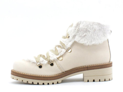 ELENA Scarponcino Panna Latte 37051 - Sandrini Calzature e Abbigliamento