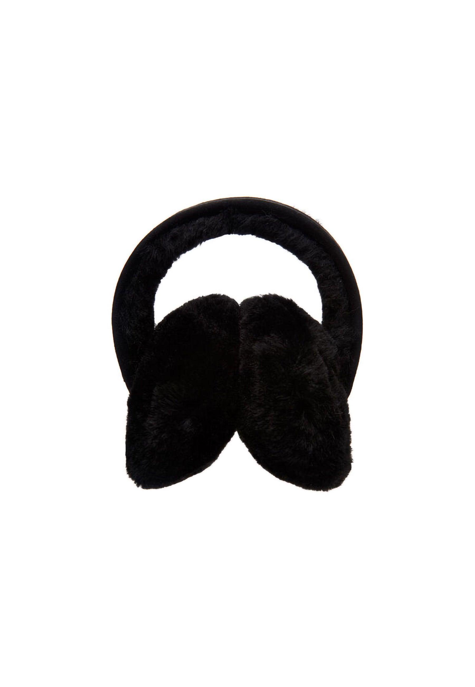 EMU Angahook Earmuffs Cuffie Paraorecchie Pelo Black W9403 - Sandrini Calzature e Abbigliamento