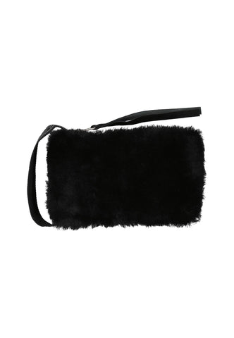 EMU Small Clutch Pochette Pelo Black W7014 - Sandrini Calzature e Abbigliamento