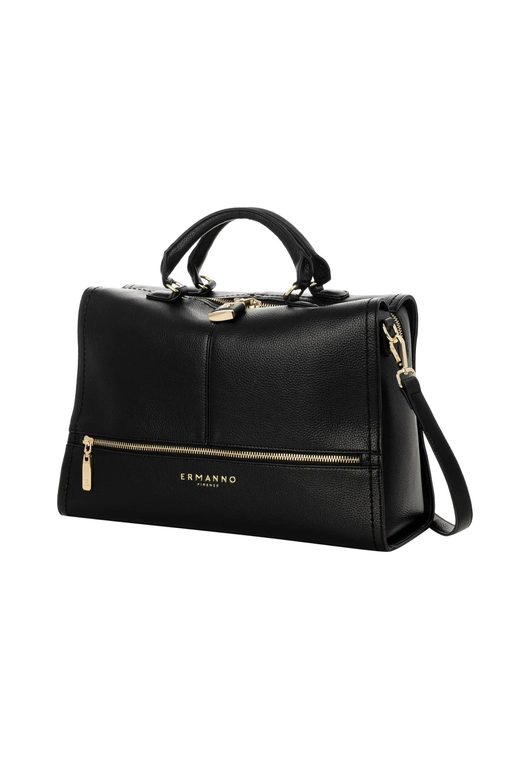 ERMANNO SCERVINO Borsa Large Bowling Posey Black 12401630 - Sandrini Calzature e Abbigliamento