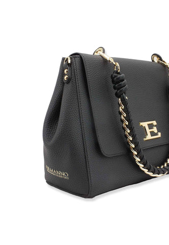 ERMANNO SCERVINO Eba Borsa Flap Black 12401394 - Sandrini Calzature e Abbigliamento