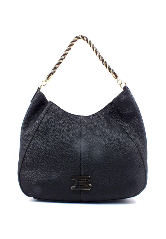 ERMANNO SCERVINO Eba Soft 23 Borsa Hobo Black 12401614 - Sandrini Calzature e Abbigliamento