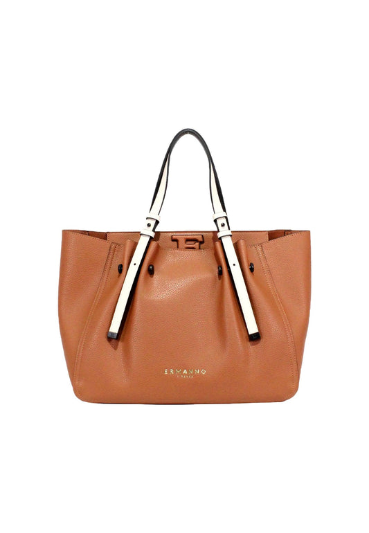 ERMANNO SCERVINO Giovanna Borsa Tote Tan 12401482 - Sandrini Calzature e Abbigliamento