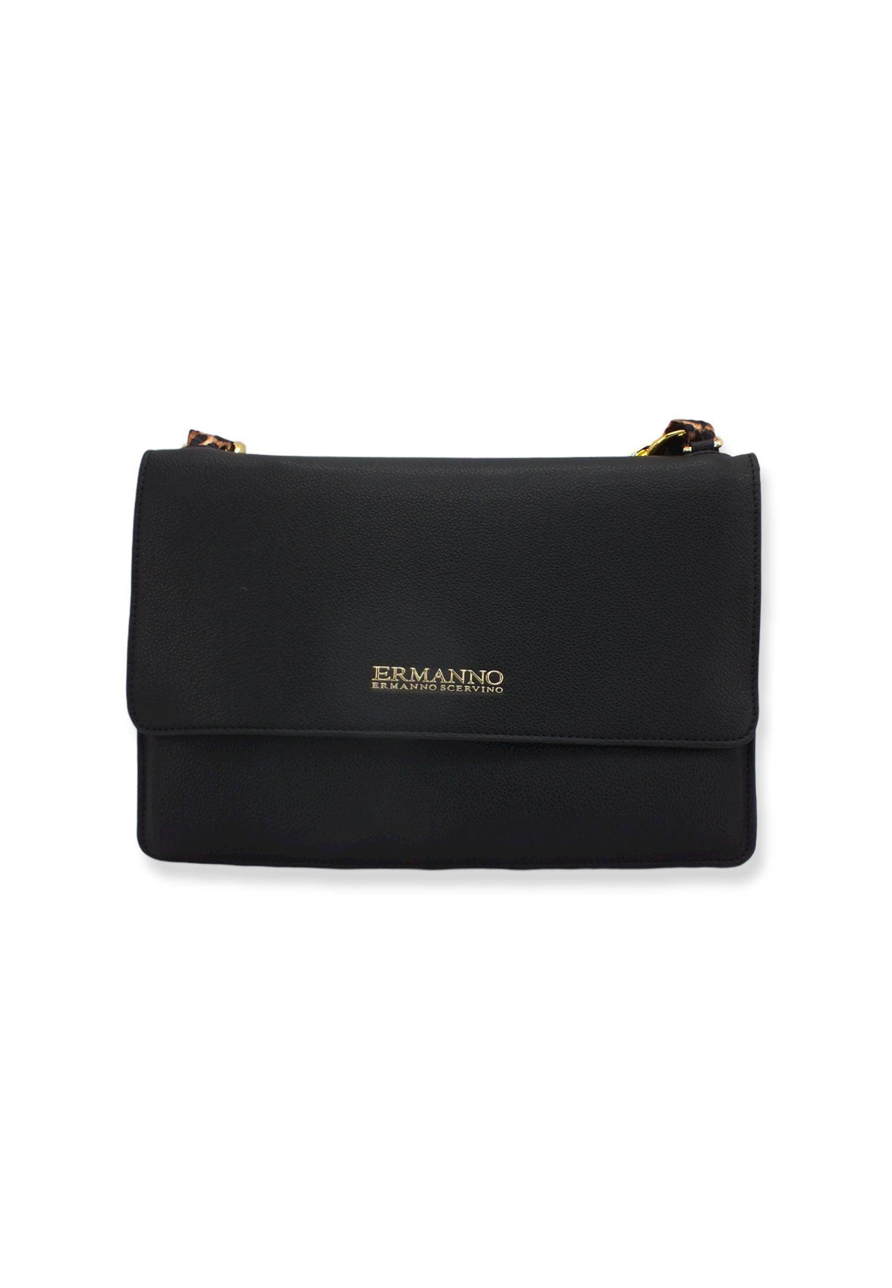 ERMANNO SCERVINO Mavis Borsa Flap Black 12401417 - Sandrini Calzature e Abbigliamento