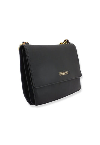 ERMANNO SCERVINO Mavis Borsa Flap Black 12401417 - Sandrini Calzature e Abbigliamento