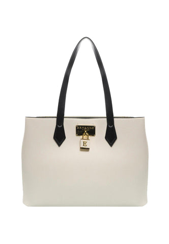ERMANNO SCERVINO Ohanna Borsa Tote Crema 12401545 - Sandrini Calzature e Abbigliamento