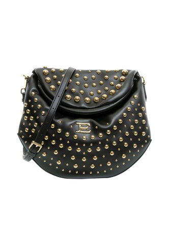 ERMANNO SCERVINO Princess Borsa Shoulder Black Gold 12401574 - Sandrini Calzature e Abbigliamento