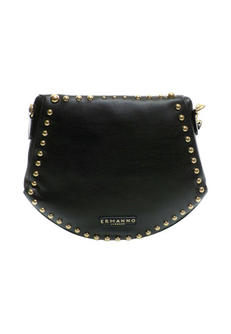 ERMANNO SCERVINO Princess Borsa Shoulder Black Gold 12401574 - Sandrini Calzature e Abbigliamento