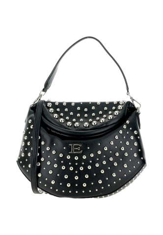 ERMANNO SCERVINO Princess Borsa Shoulder Black Nikel 12401574 - Sandrini Calzature e Abbigliamento