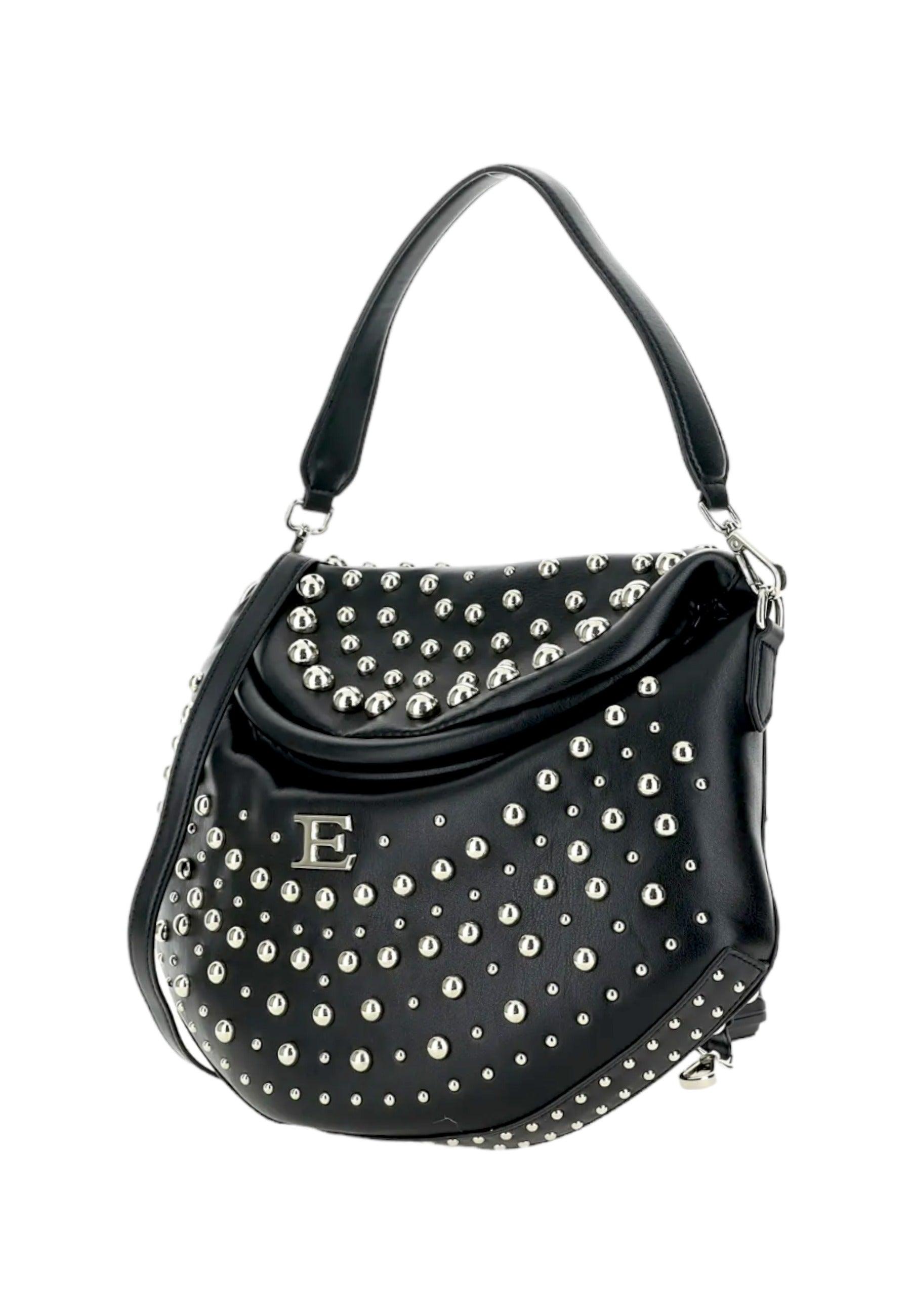 ERMANNO SCERVINO Princess Borsa Shoulder Black Nikel 12401574 - Sandrini Calzature e Abbigliamento