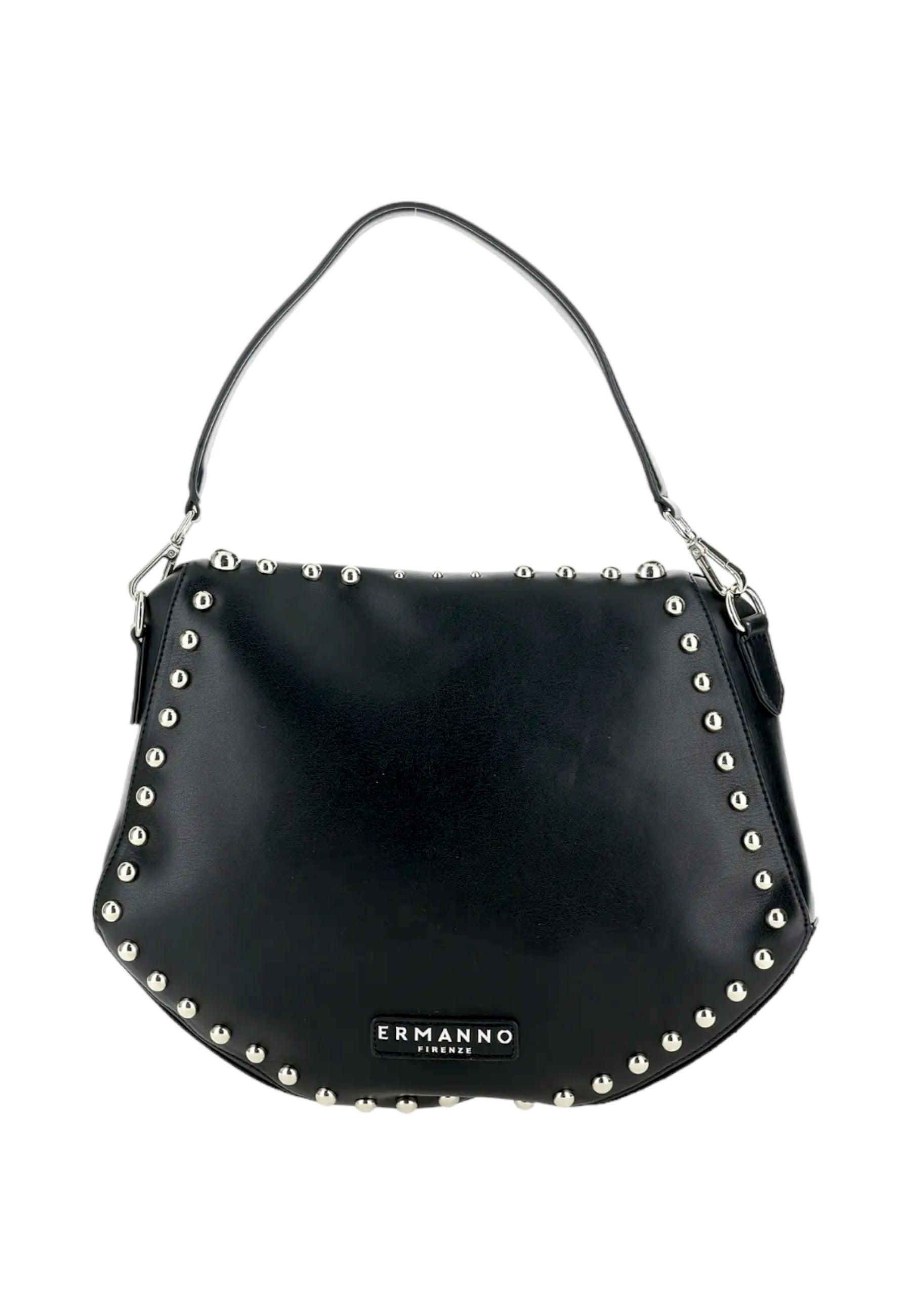 ERMANNO SCERVINO Princess Borsa Shoulder Black Nikel 12401574 - Sandrini Calzature e Abbigliamento